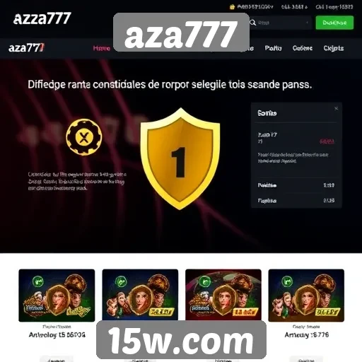 A análise de segurança do site de jogos aza777